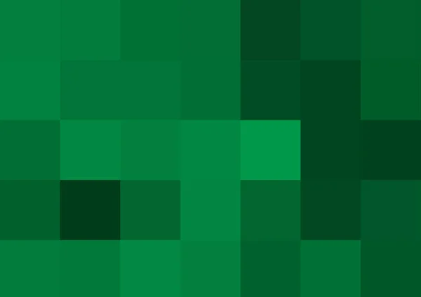 Абстрактный Декоративный Фон Большим Зеленым Цветом Квадратных Пикселей — стоковое фото