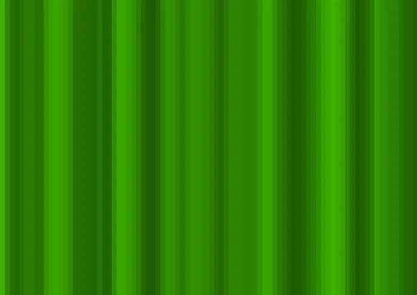 緑の縦縞の抽象装飾的背景 — ストック写真