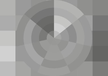 Büyük gri kare pikselleri ve dairesi olan soyut dekoratif arkaplan