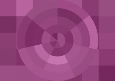 Büyük renk kare pikselleri ve dairesi olan soyut dekoratif arkaplan