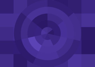 Büyük renk kare pikselleri ve dairesi olan soyut dekoratif arkaplan