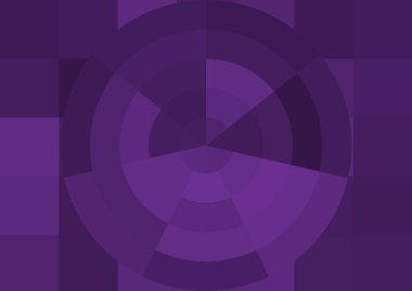 Büyük renk kare pikselleri ve dairesi olan soyut dekoratif arkaplan