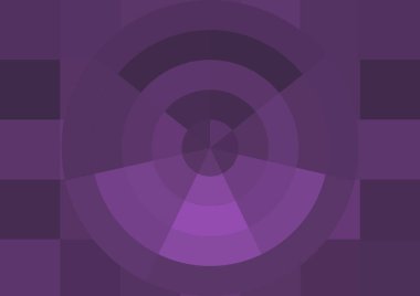 Büyük renk kare pikselleri ve dairesi olan soyut dekoratif arkaplan