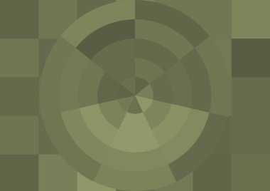 Büyük renk kare pikselleri ve dairesi olan soyut dekoratif arkaplan