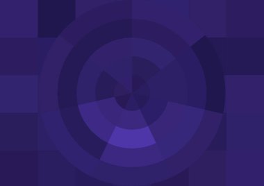 Büyük renk kare pikselleri ve dairesi olan soyut dekoratif arkaplan