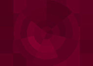 Büyük renk kare pikselleri ve dairesi olan soyut dekoratif arkaplan