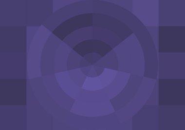 Büyük renk kare pikselleri ve dairesi olan soyut dekoratif arkaplan