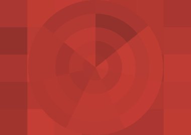 Büyük renk kare pikselleri ve dairesi olan soyut dekoratif arkaplan