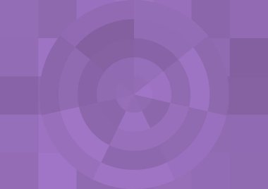 Büyük renk kare pikselleri ve dairesi olan soyut dekoratif arkaplan