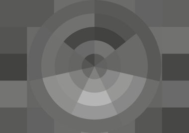 Büyük gri kare pikselleri ve dairesi olan soyut dekoratif arkaplan