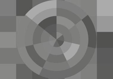 Büyük gri kare pikselleri ve dairesi olan soyut dekoratif arkaplan