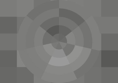 Büyük gri kare pikselleri ve dairesi olan soyut dekoratif arkaplan