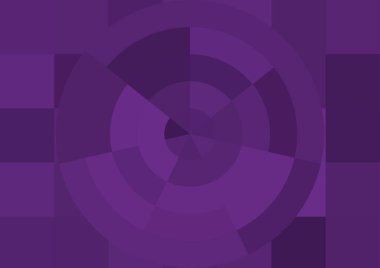 Büyük renk kare pikselleri ve dairesi olan soyut dekoratif arkaplan