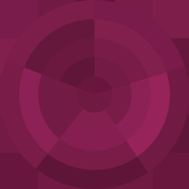 Büyük renk kare pikselleri ve dairesi olan soyut dekoratif arkaplan