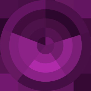 Büyük renk kare pikselleri ve dairesi olan soyut dekoratif arkaplan