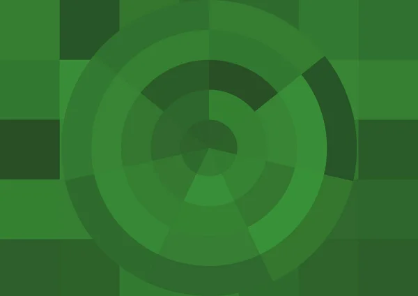 Αφηρημένο Διακοσμητικό Φόντο Μεγάλο Πράσινο Χρώμα Τετράγωνο Pixels Και Κύκλο — Φωτογραφία Αρχείου