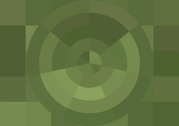 Abstract Decoratieve Achtergrond Met Grote Kleur Vierkante Pixels Cirkel — Stockfoto