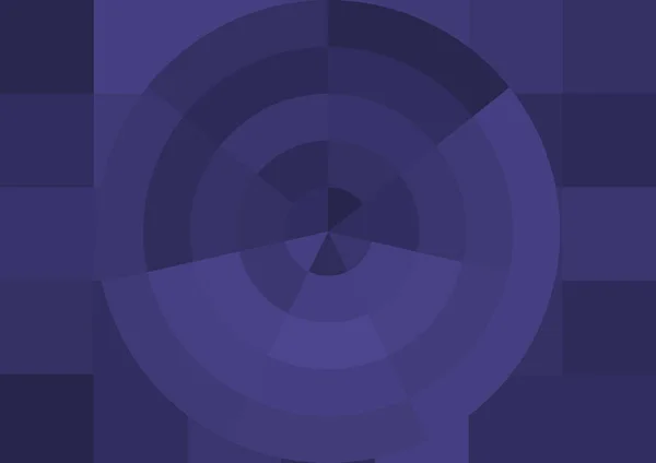 Abstract Decoratieve Achtergrond Met Grote Kleur Vierkante Pixels Cirkel — Stockfoto