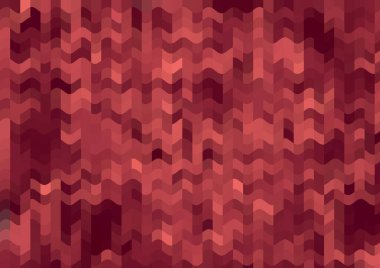 Renkli paralel piksel dalgaları olan soyut dekoratif arkaplan