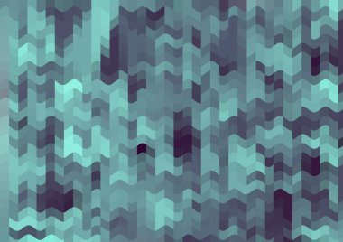 Renkli paralel piksel dalgaları olan soyut dekoratif arkaplan