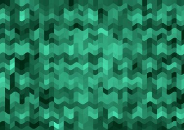 Renkli paralel piksel dalgaları olan soyut dekoratif arkaplan