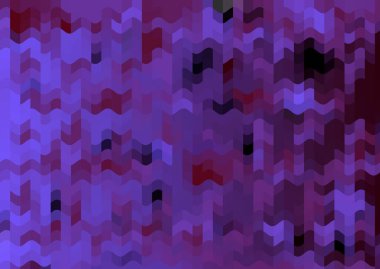 Renkli paralel piksel dalgaları olan soyut dekoratif arkaplan