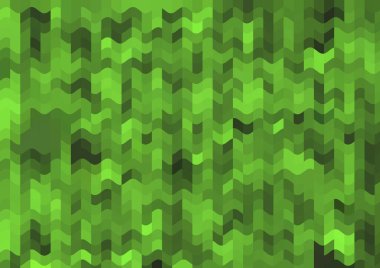 Renkli paralel piksel dalgaları olan soyut dekoratif arkaplan