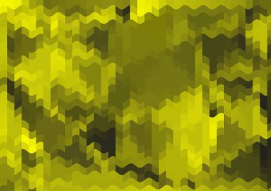 Renkli paralel piksel dalgaları olan soyut dekoratif arkaplan