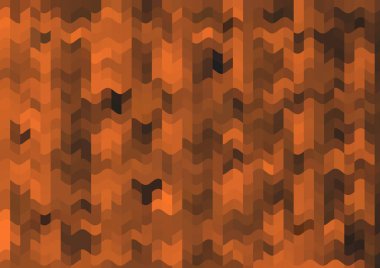 Renkli paralel piksel dalgaları olan soyut dekoratif arkaplan