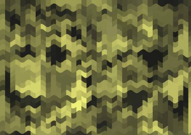 Renkli paralel piksel dalgaları olan soyut dekoratif arkaplan