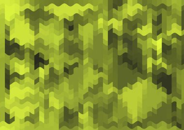 Renkli paralel piksel dalgaları olan soyut dekoratif arkaplan