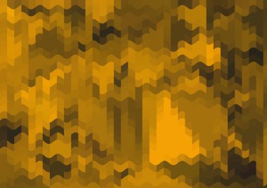 Renkli paralel piksel dalgaları olan soyut dekoratif arkaplan