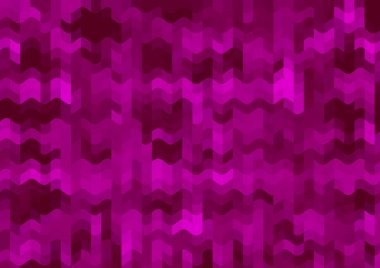 Renkli paralel piksel dalgaları olan soyut dekoratif arkaplan