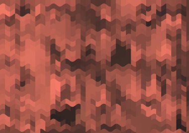 Renkli paralel piksel dalgaları olan soyut dekoratif arkaplan