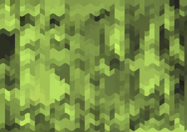 Renkli paralel piksel dalgaları olan soyut dekoratif arkaplan