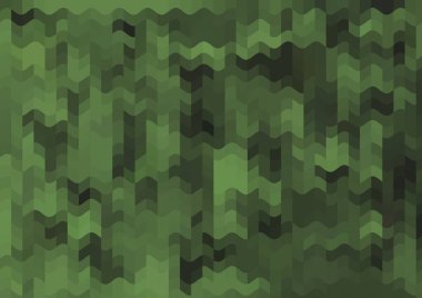 Renkli paralel piksel dalgaları olan soyut dekoratif arkaplan