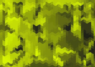 Renkli paralel piksel dalgaları olan soyut dekoratif arkaplan