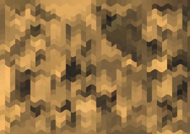 Renkli paralel piksel dalgaları olan soyut dekoratif arkaplan