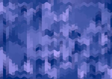 Renkli paralel piksel dalgaları olan soyut dekoratif arkaplan