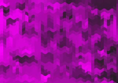 Renkli paralel piksel dalgaları olan soyut dekoratif arkaplan