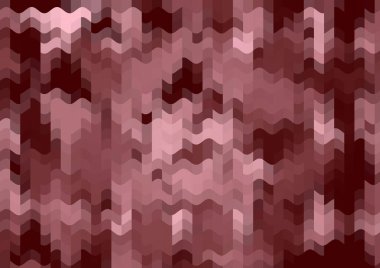 Renkli paralel piksel dalgaları olan soyut dekoratif arkaplan