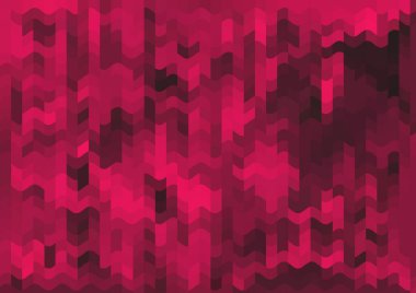 Renkli paralel piksel dalgaları olan soyut dekoratif arkaplan