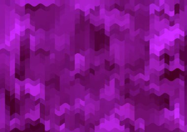 Renkli paralel piksel dalgaları olan soyut dekoratif arkaplan