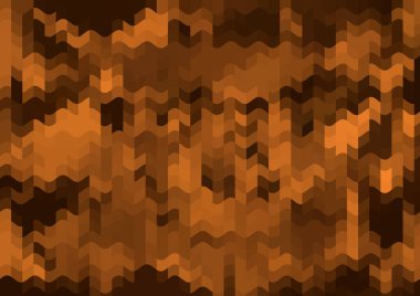 Renkli paralel piksel dalgaları olan soyut dekoratif arkaplan