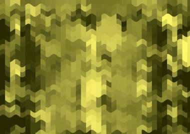 Renkli paralel piksel dalgaları olan soyut dekoratif arkaplan