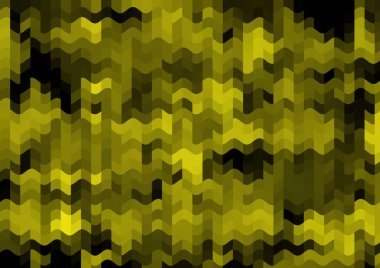 Renkli paralel piksel dalgaları olan soyut dekoratif arkaplan