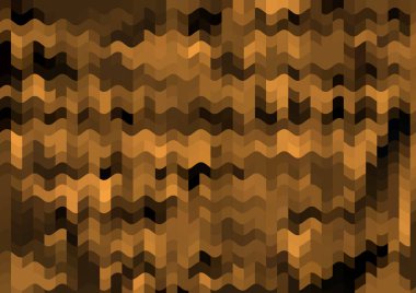 Renkli paralel piksel dalgaları olan soyut dekoratif arkaplan