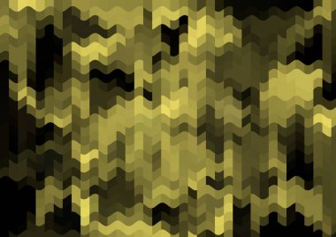 Renkli paralel piksel dalgaları olan soyut dekoratif arkaplan