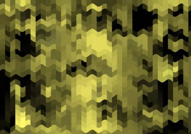 Renkli paralel piksel dalgaları olan soyut dekoratif arkaplan