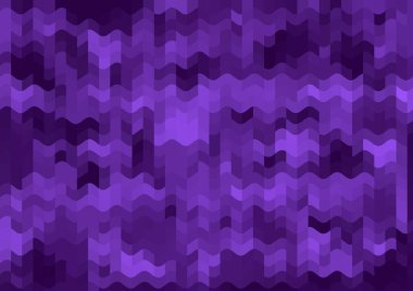 Renkli paralel piksel dalgaları olan soyut dekoratif arkaplan